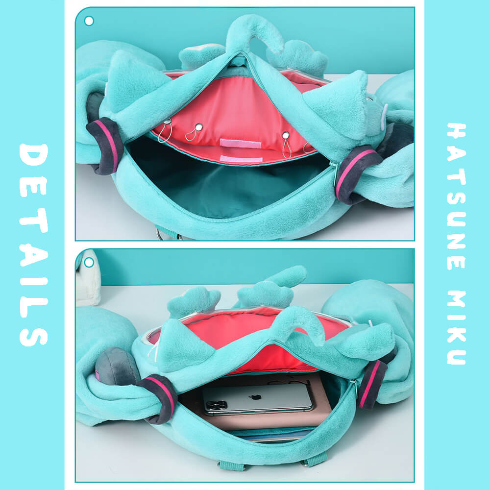 Hatsune Miku Cat NyaNya Plush Ita Backpack — image 12
