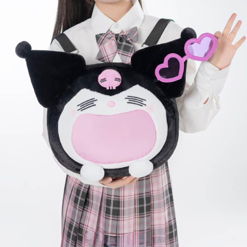 Kuromi Thrilled Plushie Ita Bag - Mini, Small, Large — image 2