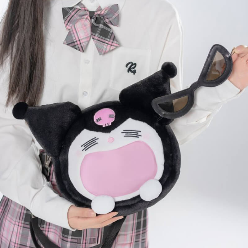 Kuromi Thrilled Plushie Ita Bag - Mini, Small, Large — image 6