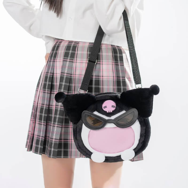Kuromi Thrilled Plushie Ita Bag - Mini, Small, Large — image 5