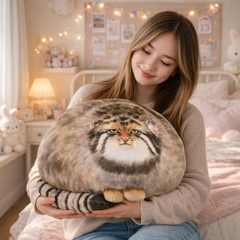Chubby Pallas Cat Plush — image 1