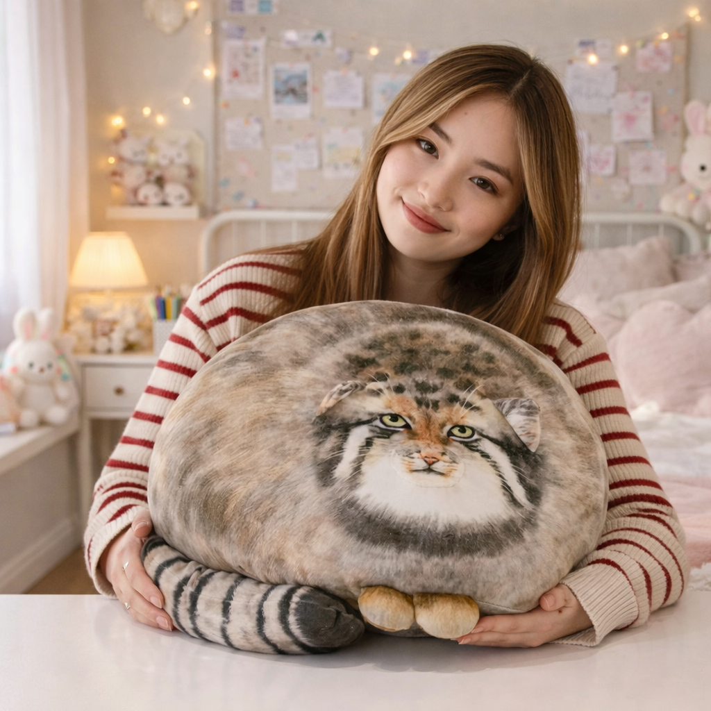 Chubby Pallas Cat Plush — image 3