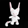 Black Cute Cat Plush Backpack Bag — image 17