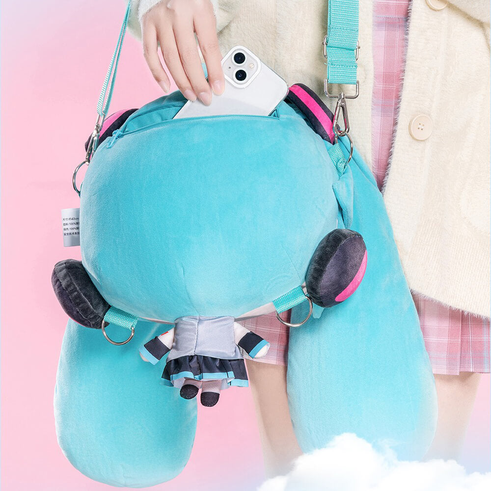 Hatsune Miku Chibi Big Head Plush Backpack — image 11