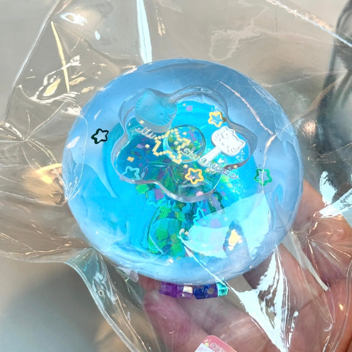 Transparent Flower Stress Ball Taba Squishy Toy (Liquid Squishy) – product image 3