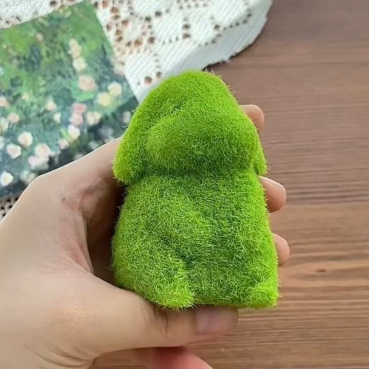 Handmade Silicone Grass Color Stress Relief Squishy Toy – product image 6