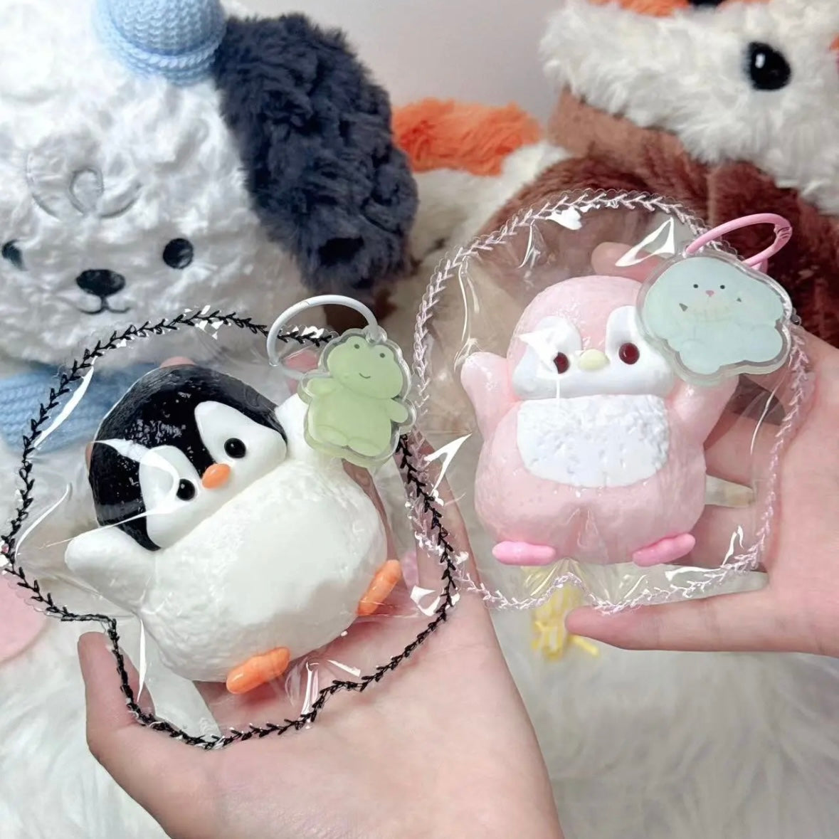 Handmade Silicone Penguin Stress Relief Squishy Toy – product image 3