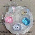Handmade Transparent Mini Octopus Jellyfish Taba Squishy Toy – product image 9