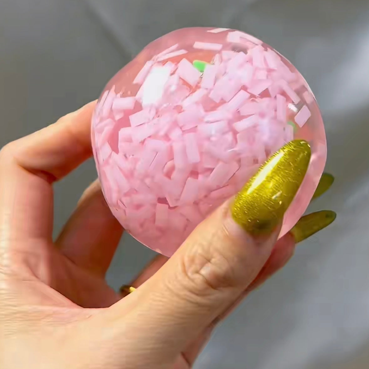 Fruit Hard Candy & Vaseline Base Stress Ball Squishy Stress Relief Decompression Toy – product image 7
