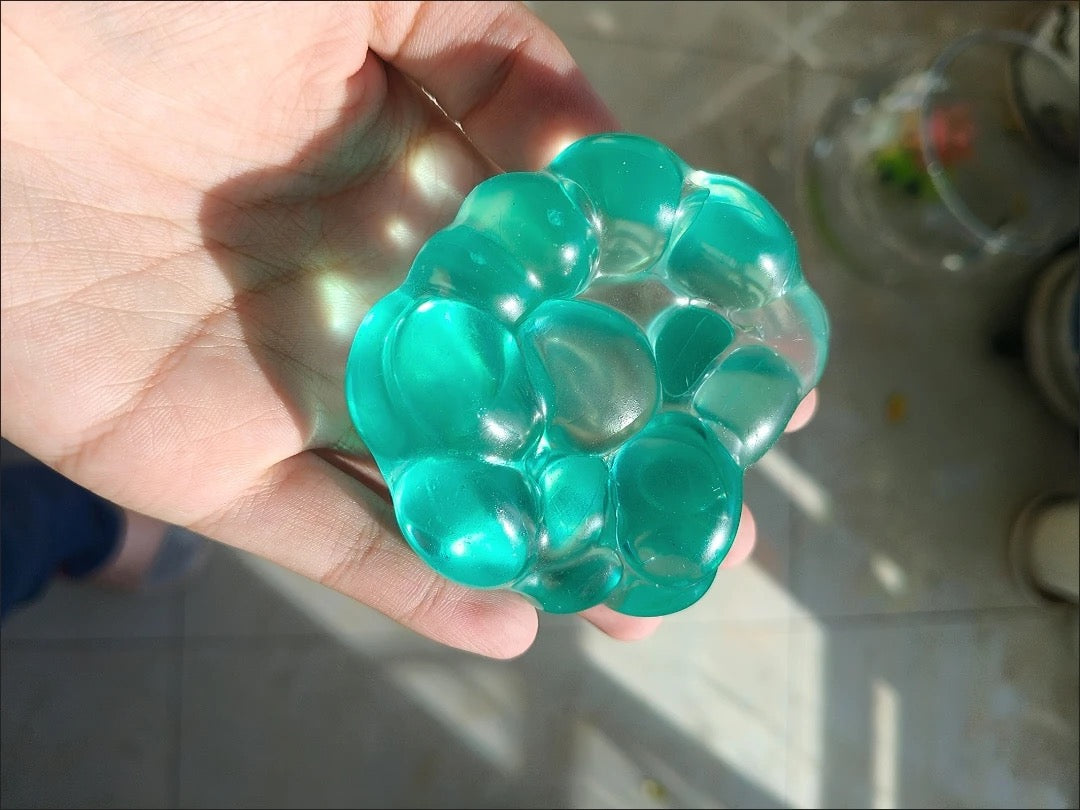 Handmade Stress Balls — Green / Purple / Blue – product image 2