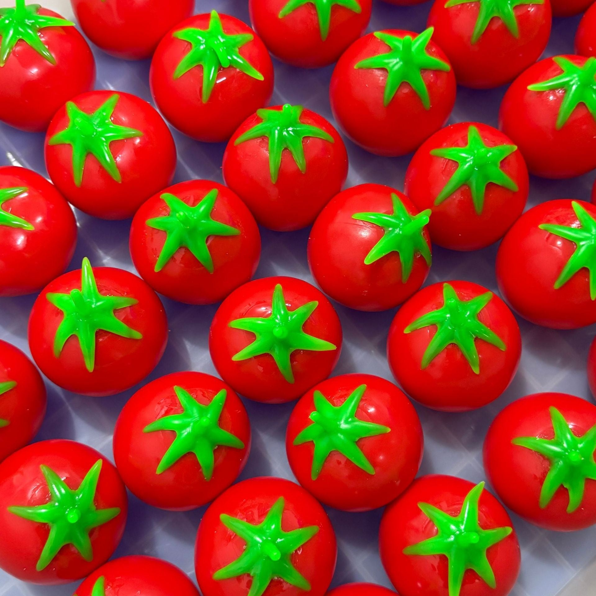 Crunchy Tomato Bead & Clay Base Stress Ball Squishy Stress Relief Decompression Toy – product image 5