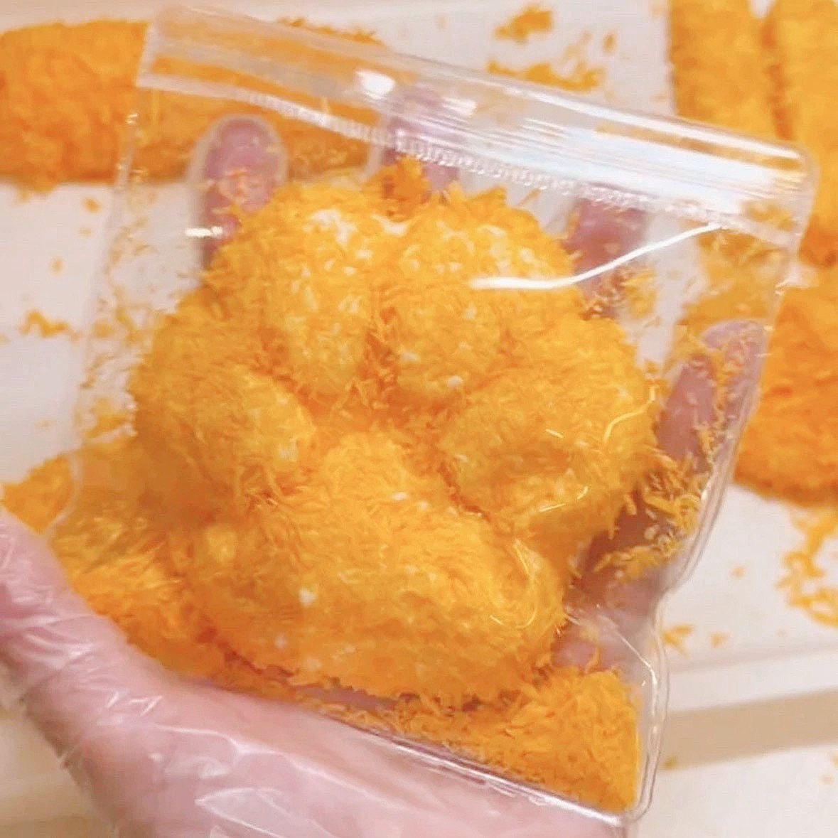 120g Handmade Silicone Fried Crispy Cat's Paw Stress Relief Squishy Toy – product image 2