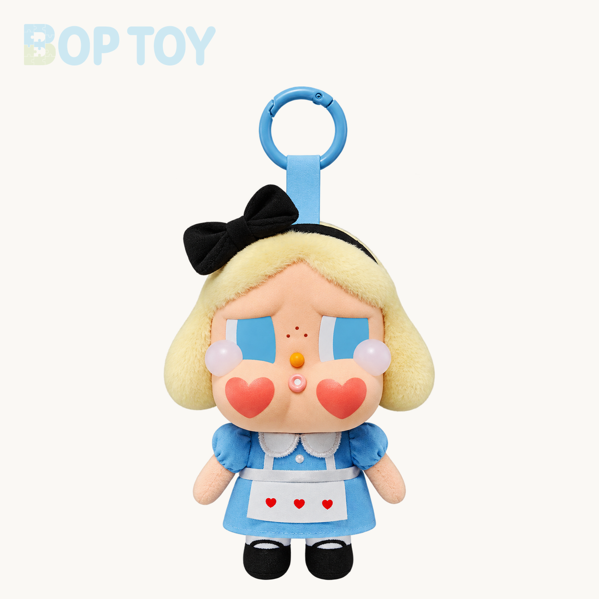 POP MART CRYBABY Crying Again Series Vinyl Face Plush Blind Box — She's Alice option