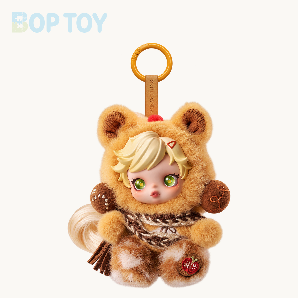 POP MART SKULLPANDA × My Little Pony Series Plush Pendant Blindbox — Applejack option
