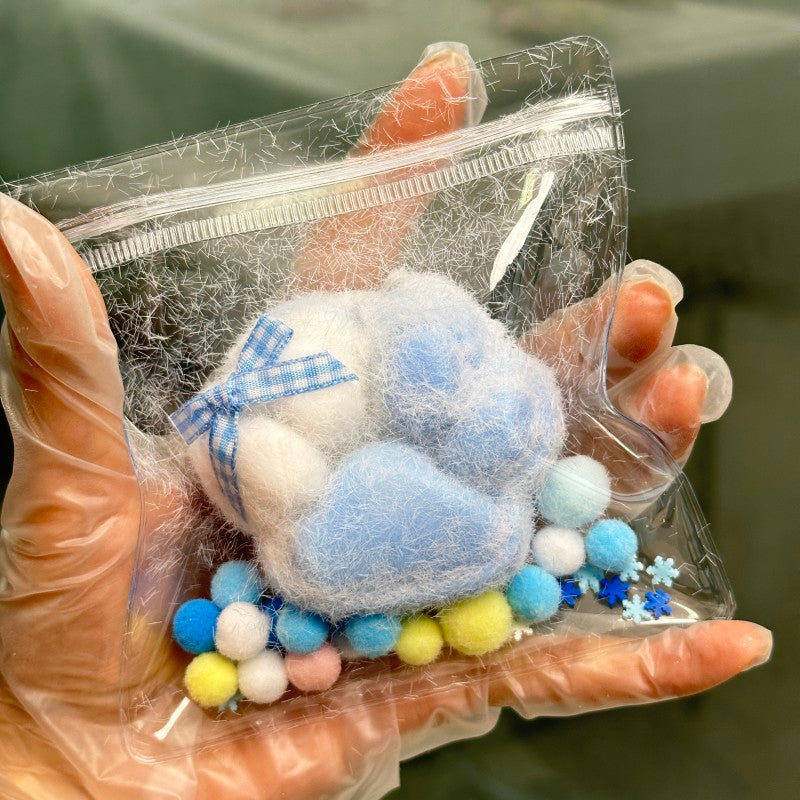 Handmade Silicone Cat's Paw Stress Relief Squishy Toy — Pink / Yellow / Blue & More – product image 8