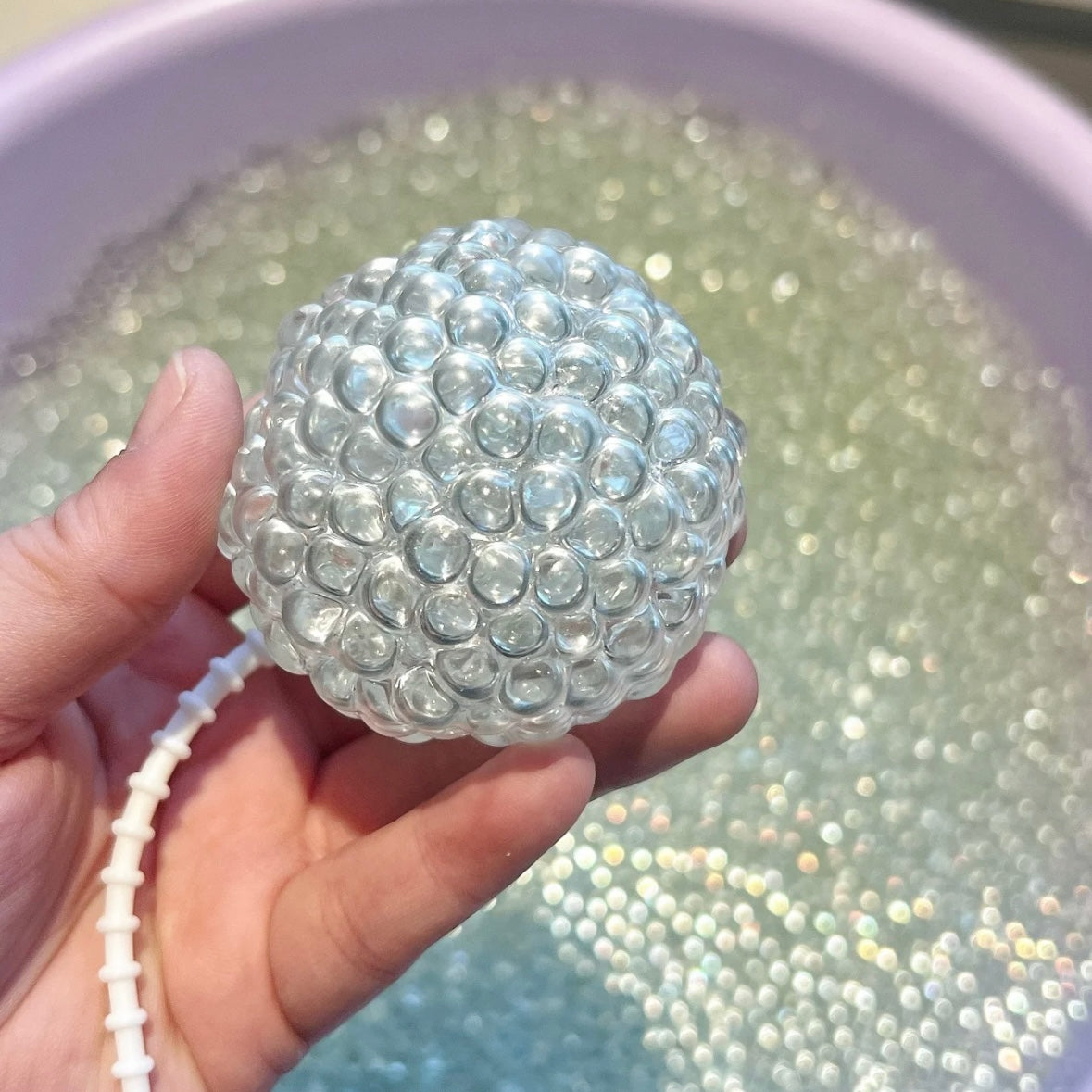 Handmade Stress Balls — 1pc White / 1pc Green / 2pcs White & More – product image 3