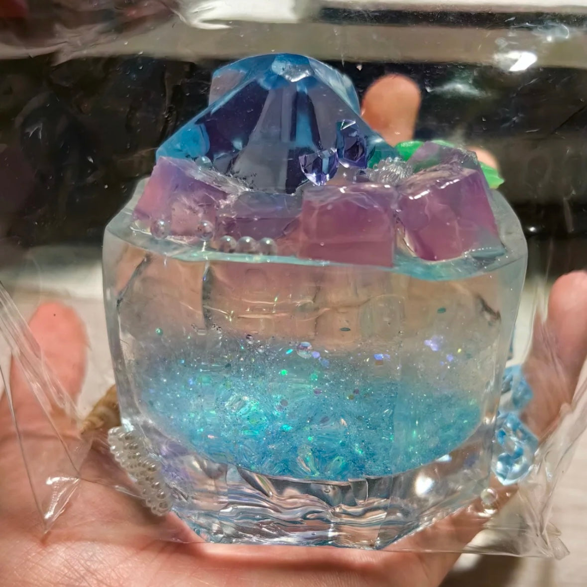 Transparent  Cup of Stars Taba Squishy Toy – product image 2