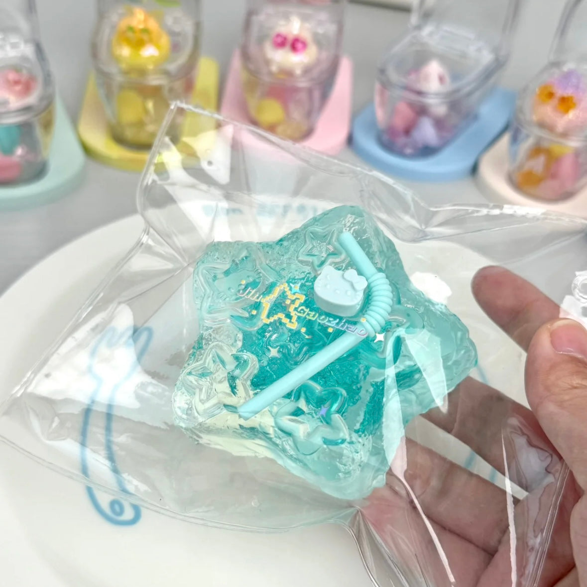 Transparent Star Taba Squishy Toy (Liquid Squishy) – product image 3