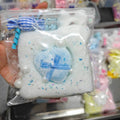 Handmade Silicone Thick Large Throw Pillow Squishy Toy with Fur — blue & pink (with Fur) / pink & white (with Fur) / yellow… – product image 10