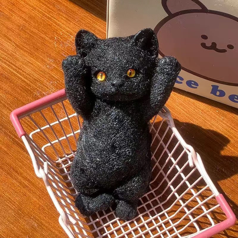 600g Handmade Silicone Cats Taba Squishy Toy – product image 11