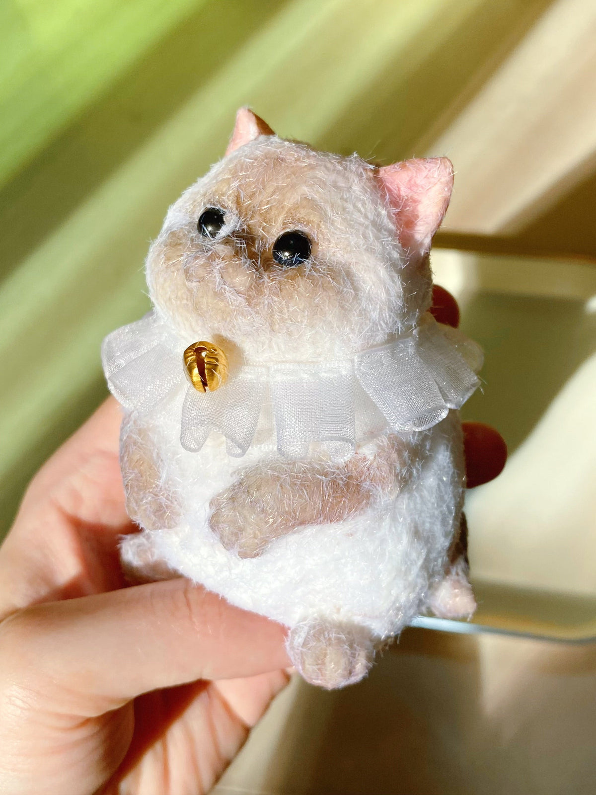 Handmade Siamese Kitty Cat Stress Relief Taba Squishy Toy – product image 3