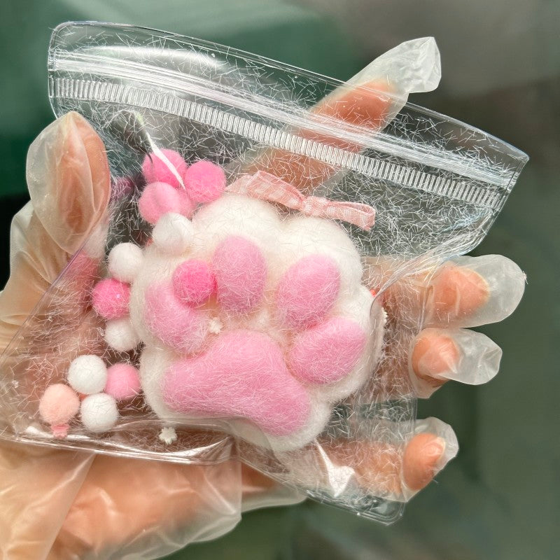Handmade Silicone Cat's Paw Stress Relief Squishy Toy — Pink / Yellow / Blue & More – product image 10