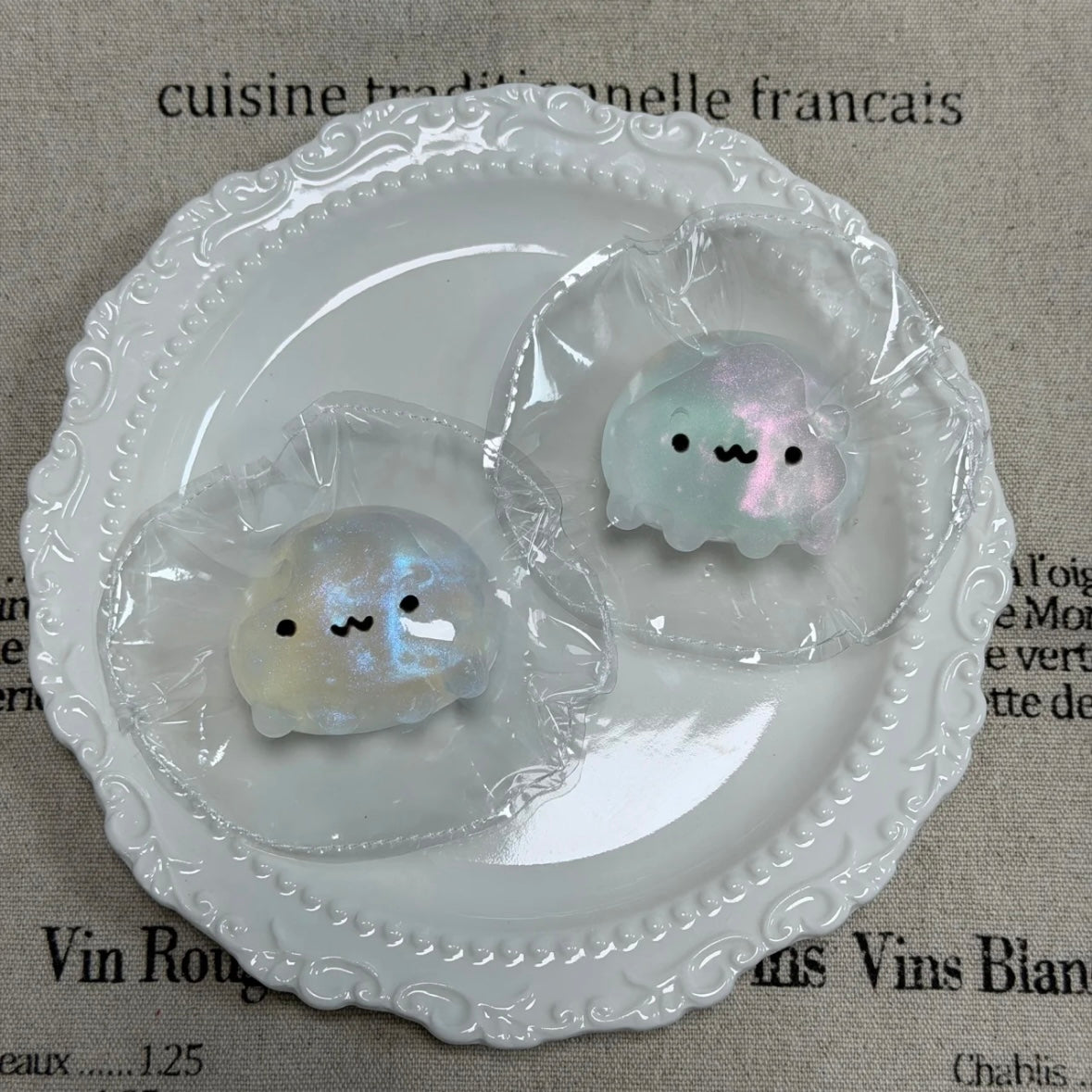 Handmade Transparent Mini Octopus Jellyfish Taba Squishy Toy – product image 3