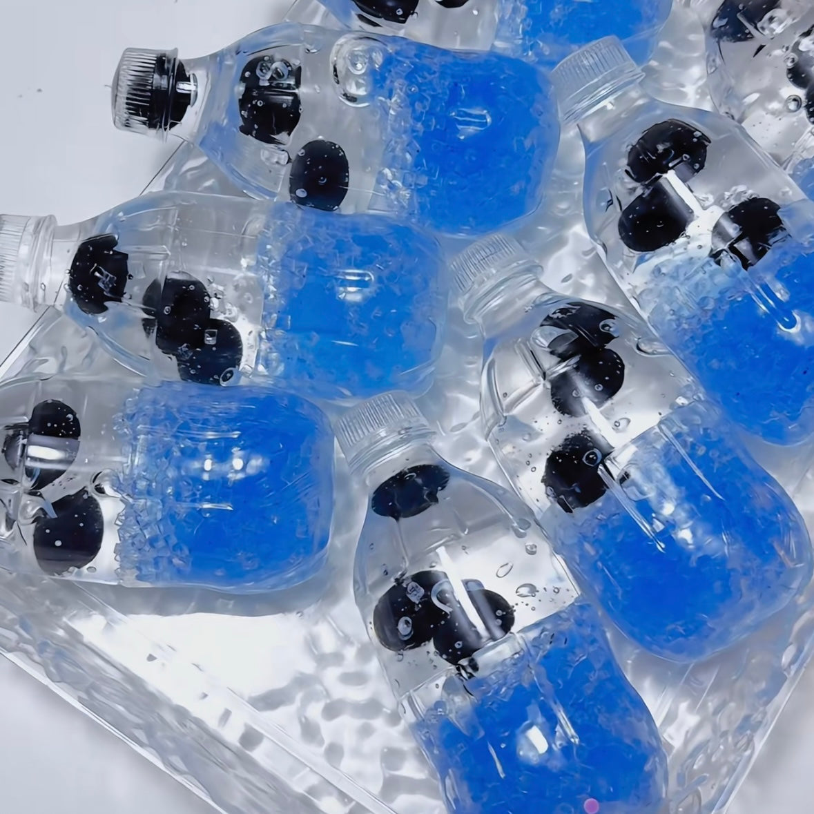 Handmade Strawberry / Blueberry Sparkling Water Stress Ball – product image 3