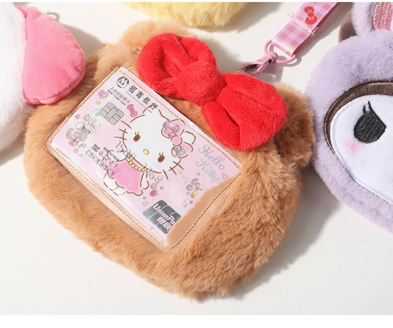 Sanrio Otomodachi Kigurumi Plushie Purse with Card Case — image 6