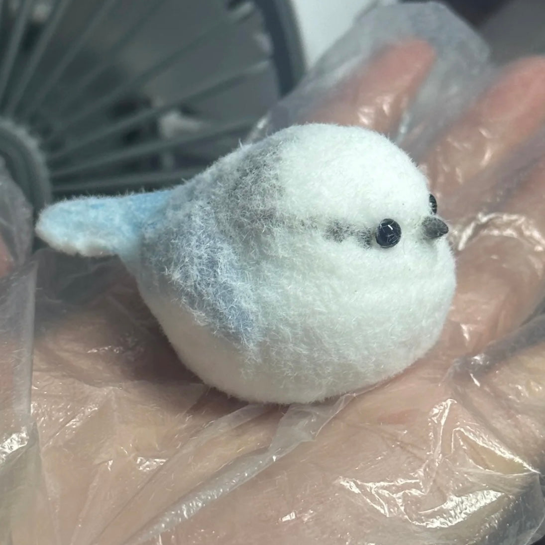 Handmade Blue Bird Taba Squishy Toy – product image 5