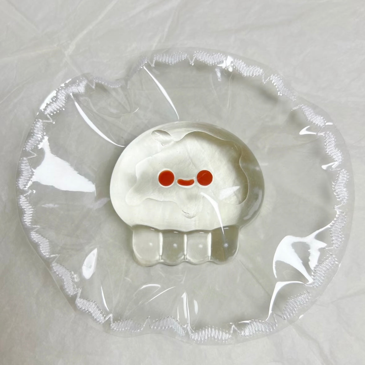 Handmade Transparent Jellyfish Octopus / Squid,/ Crab Taba Squishy Toy – product image 5