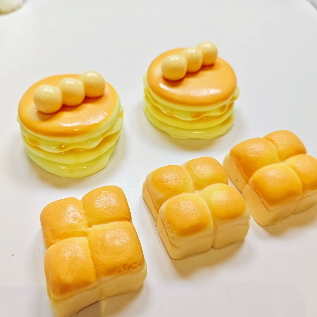 Handmade Silicone Soy Milk Cake Stress Relief Squishy Toy – product image 3