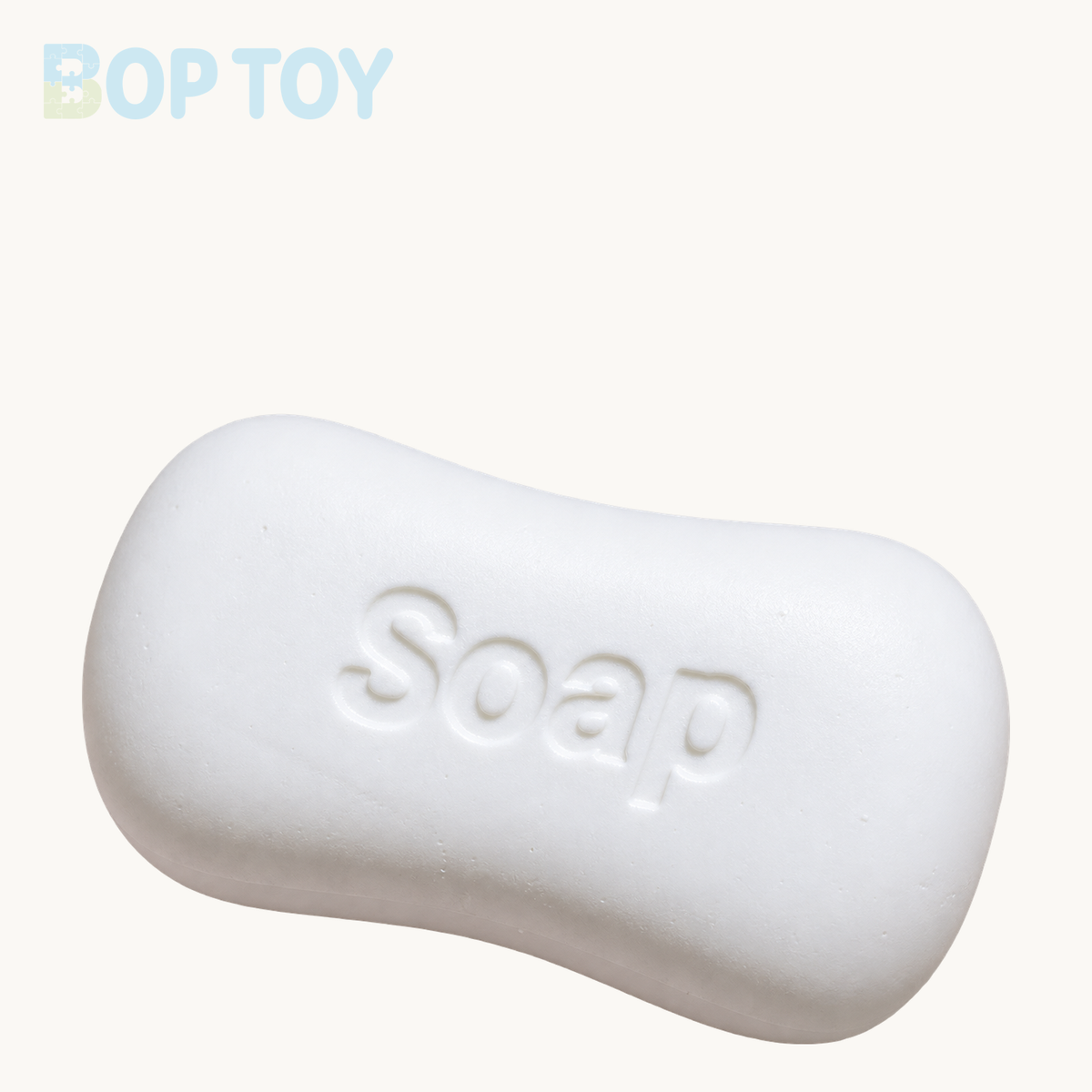 Slow Rising Soap Squishy Stress Relief Decompression Toy – White – BOP TOY