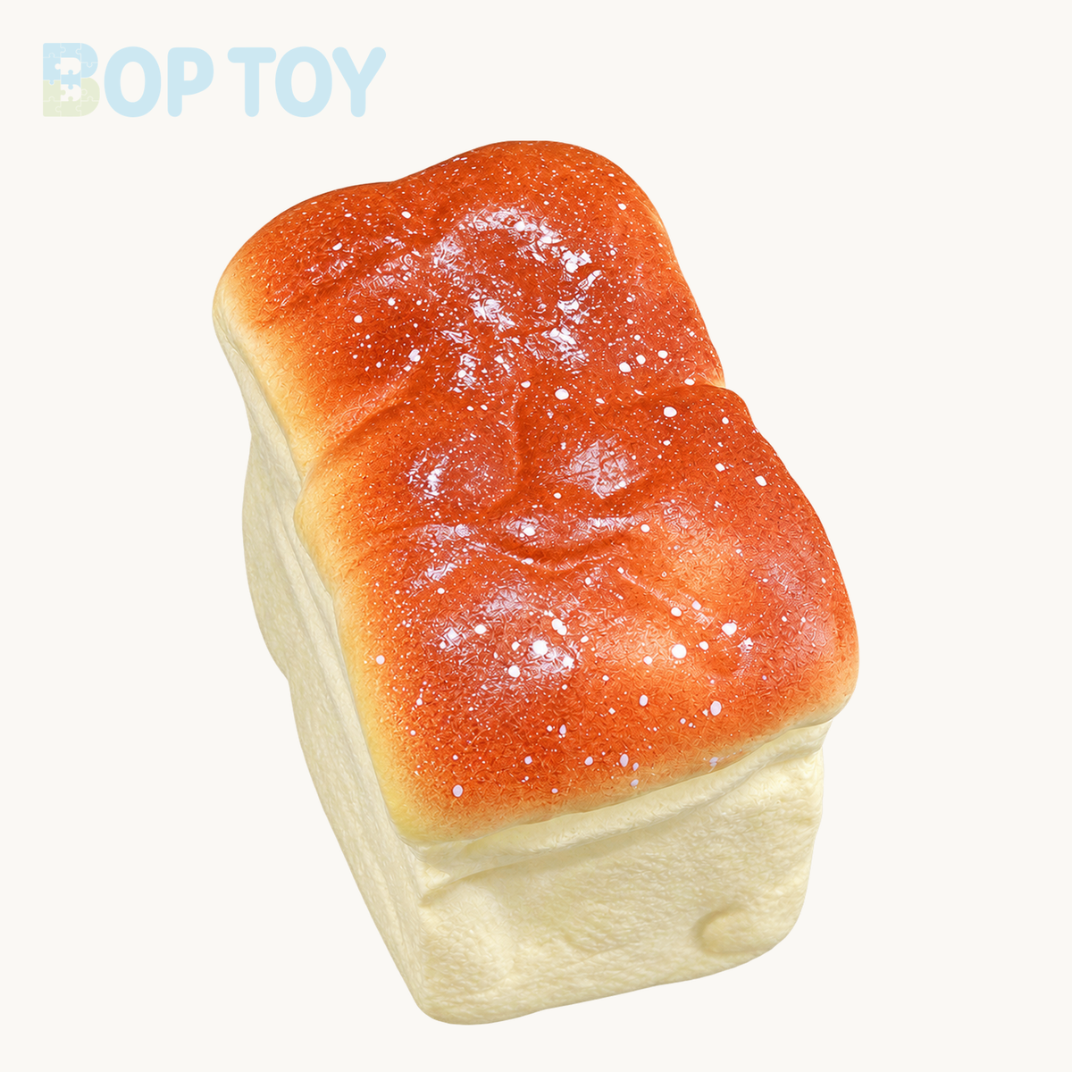 Custard Bread Slow Rising Squishy Stress Relief Decompression Toy – Caramel Brown – BOP TOY
