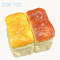 Custard Bread Slow Rising Squishy Stress Relief Decompression Toy – 2 Colors a Set – BOP TOY