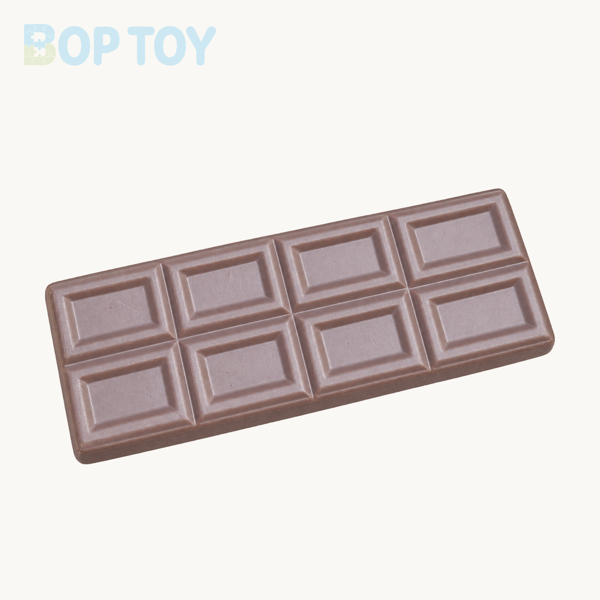 Chocolate Bar Slow Rising Squishy Stress Relief Decompression Toy – Brown – BOP TOY