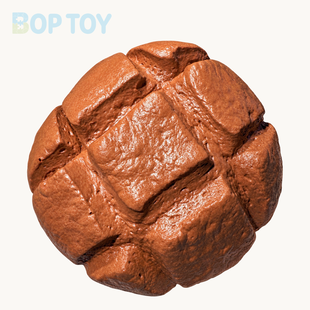 Melon Bread Slow Rising Squishy Stress Relief Decompression Toy – Chocolate – BOP TOY