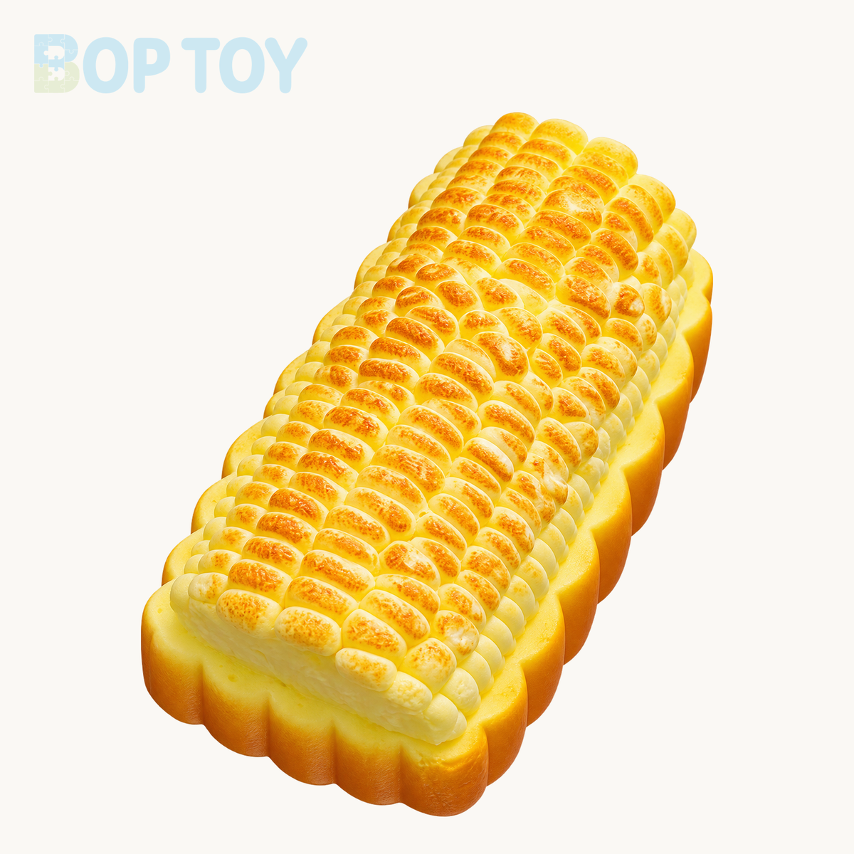 1 PC Charcoal Grilled Corn Slow Rising Squishy Stress Relief Decompression Toy – Default Title – BOP TOY