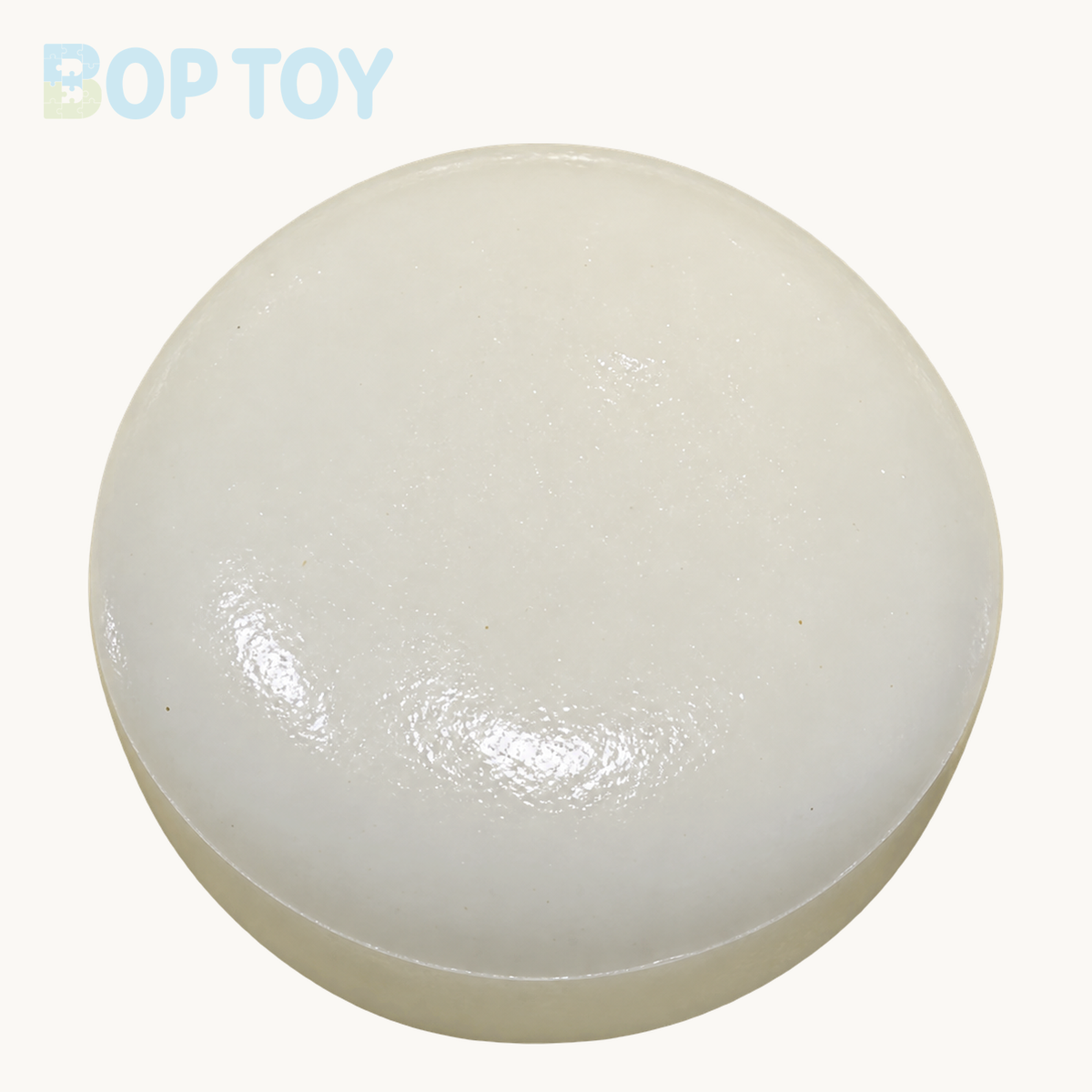 Rice Cake Slow Rising Squishy Stress Relief Decompression Toy – Round – BOP TOY