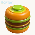 Hamburger Fidget Spinner — Press to Spin Stress Relief Toy – Humburger – BOP TOY