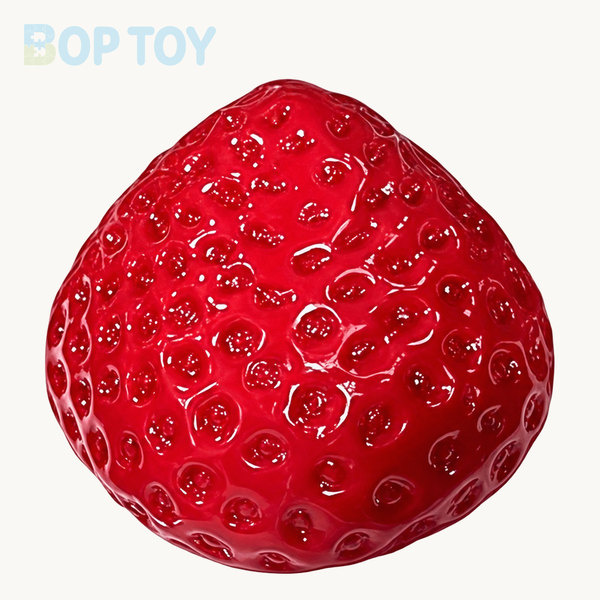 120g Handmade Strawberry Stress Relief Squishy Toy – 120g Strawberry – BOP TOY