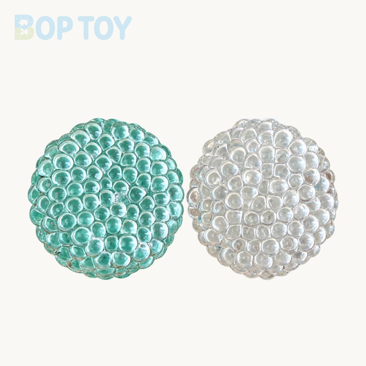 Handmade Stress Balls — 1pc White / 1pc Green / 2pcs White & More – 2pcs White & Green – BOP TOY
