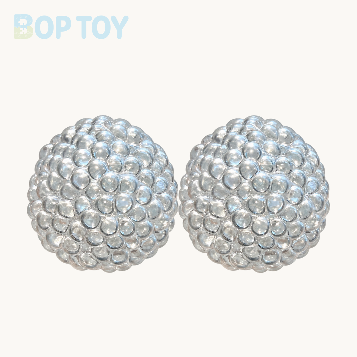 Handmade Stress Balls — 1pc White / 1pc Green / 2pcs White & More – 2pcs White – BOP TOY