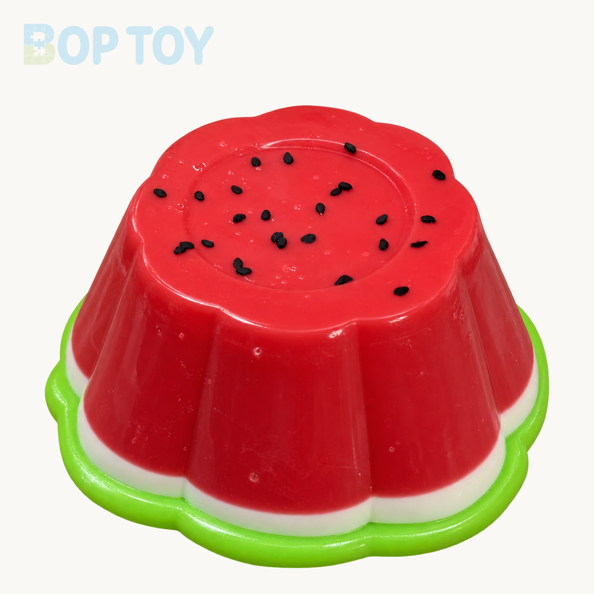 Handmade Watermelon Pudding Stress Relief Squishy Toy - Christmas Series – Watermelon Pudding – BOP TOY