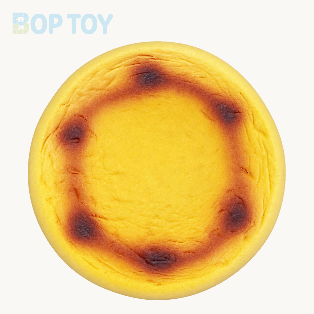 Slow Rising Squishy Basque Cake Stress Relief Decompression Toy – 1pc – BOP TOY