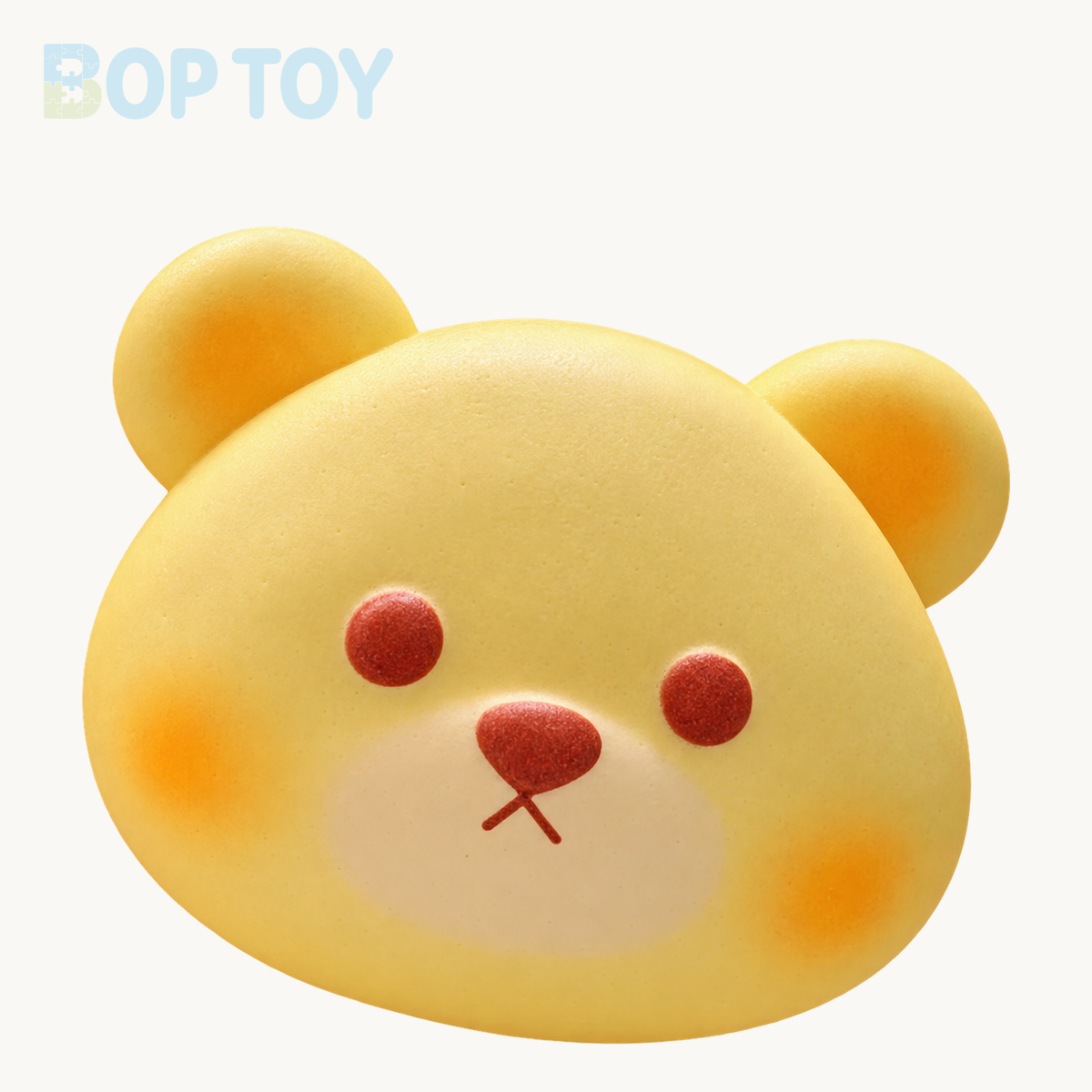Slow Rising Squishy Bear Head Stress Relief Decompression Toy — 1pc / 2pcs – 1pc – BOP TOY