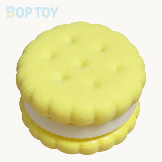 Slow Rising Squishy Biscuit Stress Relief Decompression Toy – Random Color – BOP TOY