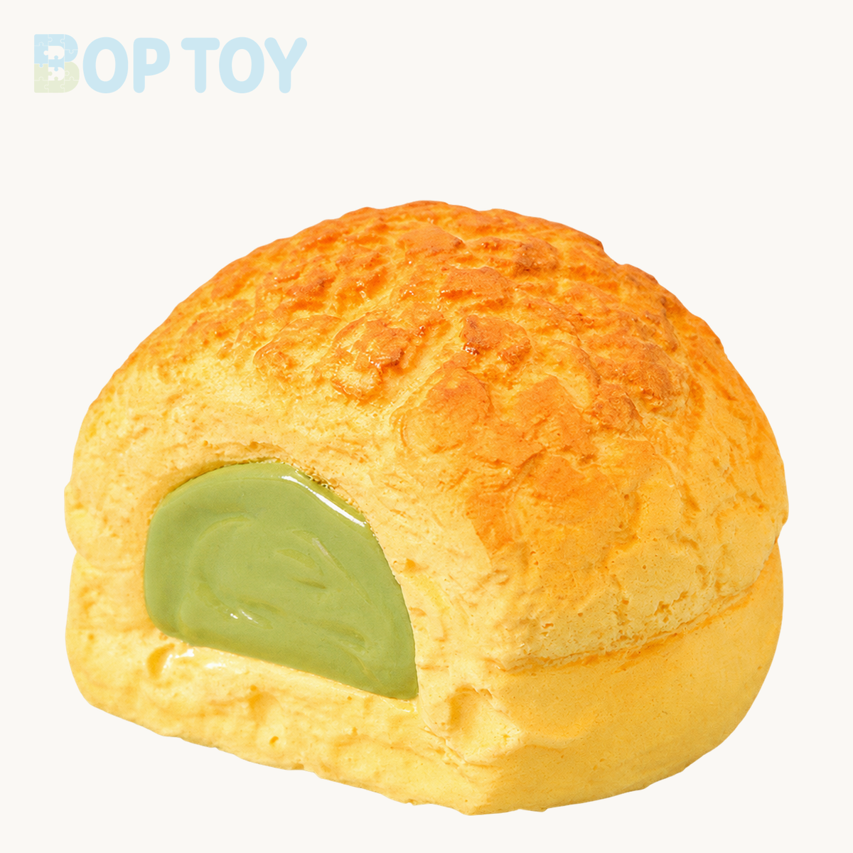 Slow Rising Squishy Puffs Stress Relief Decompression Toy – Matcha Green – BOP TOY