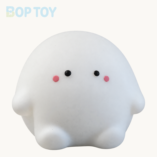 Slow Rising Squishy White Pet Stress Relief Decompression Toy – 1pc – BOP TOY
