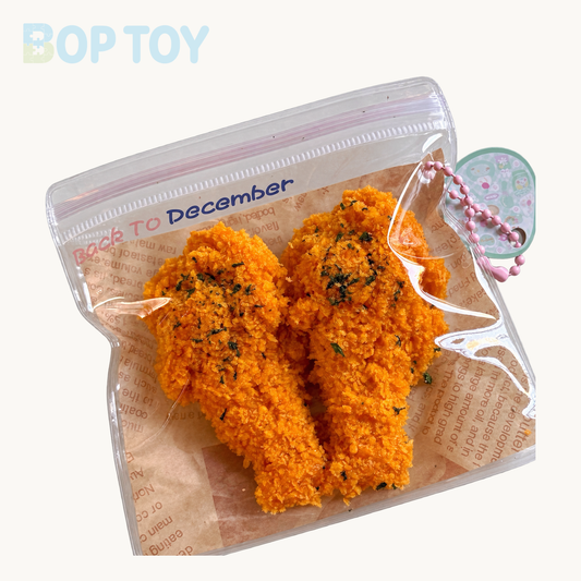 Fried Chicken Drumstick Taba Squishy Toy – Fried Chicken Drumstick – BOP TOY
